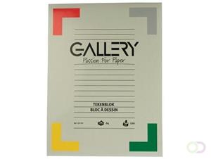 Gallery tekenblok, houtvrij papier, 120 g/m², ft 24 x 32 cm, blok van 24 vel