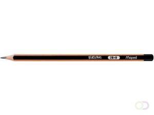 Maped potlood Black'Peps 2B, zonder gum