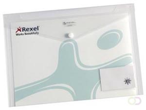 Rexel Dokumententasche ICE, DIN A4 quer, PP, transparent