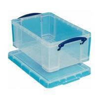 reallyusebox Really Useful Box Aufbewahrungsbox 1,6 Liter, transparent