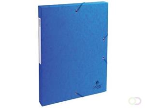 Exacompta elastobox Exabox blauw, rug van 2,5 cm