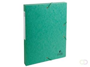 Exacompta elastobox Exabox groen, rug van 2,5 cm