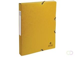 Exacompta elastobox Exabox geel, rug van 2,5 cm