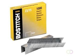 Bostitch nietjes 23-15-1M, 15 mm, verzinkt, voor B310HDS, 00540, HD-23L17, HD-12F