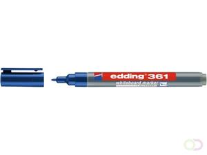 Edding Whiteboard marker 361 1 mm. blauw (pak 10 stuks)