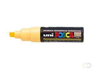 Uni-Ball Paint Marker op waterbasis  PC-8K licht fluo oranje