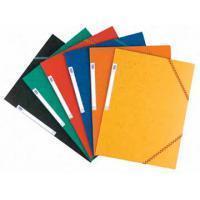 Elba elastomap Top File Assorti Tradition, blauw, oranje, geel, zwart, rood en groen