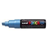 Uni-Ball Paint Marker op waterbasis Posca PC-8K blauw metaal