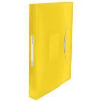 ESSELTE Fächermappe Vivida 624020 A4 mit 6 Fächern 5-teilig blanko Kunststoff gelb