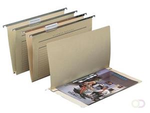 Hangmappen  A6620-15 folio V-bodem grijs