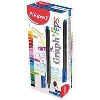 maped Graph'Peps fineliner, marina blue