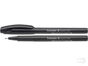 Schneider Fineliner  967 zwart 0.4mm