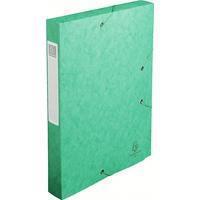 Exacompta Elastobox Cartobox rug van 4 cm, groen, kwaliteit 7/10e
