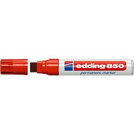 Edding Viltstift  850 blokpunt rood 5-16mm