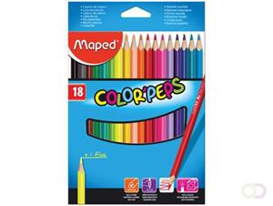 Maped kleurpotlood Color'Peps 18 potloden