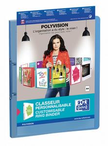 Elba Personaliseerbare ringmap Polyvision blauw