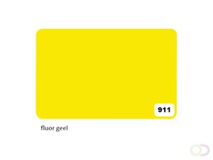 Etalagekarton folia 48x68cm 400gr nr911 fluor geel