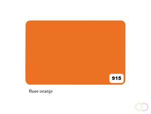 Etalagekarton folia 48x68cm 400gr nr915 fluor oranje