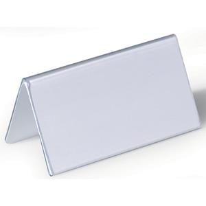 Durable Tafelnaambord  8051 52x100mm transparant