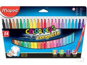 Maped Viltstift Color'Peps 24 stiften in een kartonnen etui