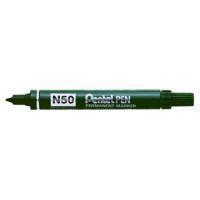 Viltstift Pentel N50 rond 1.5-3mm zwart | 12 stuks