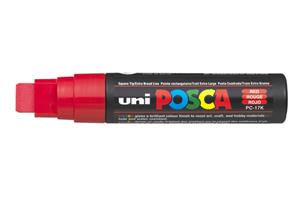 Uni-Ball Paint Marker op waterbasis Posca PC-17K rood