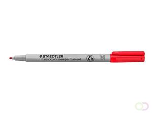 STAEDTLER  Non-permanent marker OHP/CD/DVD Lc315. medium. rood (pak 10 stuks)