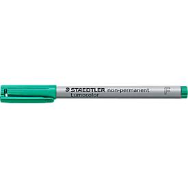 STAEDTLER  Non-permanent marker OHP/CD/DVD Lc316. fijn. groen (pak 10 stuks)