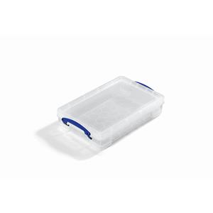 Really Use Box Really Useful Box Aufbewahrungsbox 4 Liter, transparent klar