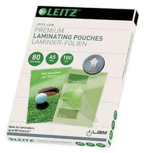 Leitz Lamineerhoes  ILAM A5 2x80micron 100stuks