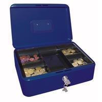 Wedo Geldkassette Gr.4 blau 30x9x24cm