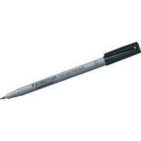 Lumocolor OHP-Stift S wasserlös. nachfb. schwarz 0,4mm 10 St