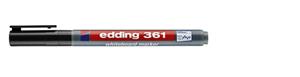 Edding whiteboardmarker e-361 zwart