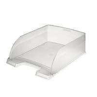 LEITZ Briefablage Plus Jumbo, DIN A4, Polystyrol, frost