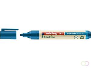 Edding VILTSTIFT  31 ECO FLIPOVER ROND 1-5MM BLAUW