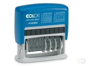 Colop Woorddatumstempel Mini Info-Dater S120/WD - Frans