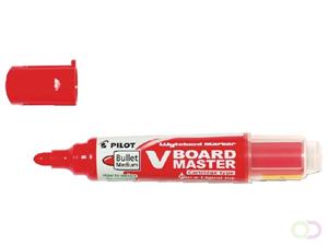 Filzstift Pilot V Board Master Aufladbar Weißes Brett Rot (10 Stück)