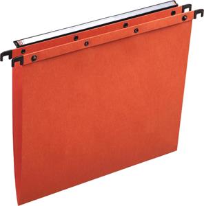 Elba L'Oblique hangmappen voor laden AZO tussenafstand 330 mm (A4), V-bodem, oranje