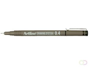 Artline Fineliner  zwart 0.4mm