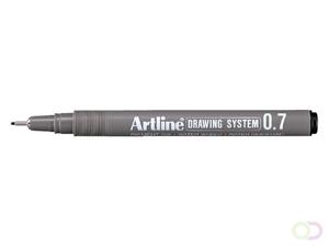 artline Fineliner  zwart 0.7mm