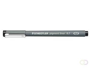 Staedtler Fineliner 308 0.7 mm. zwart (pak 10 stuks)