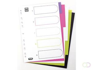 Elba Tabbladen MyColour 5 tabs, geassorteerde kleuren