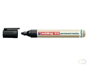 Edding 22 Ecoline permanent marker black - 10 pcs