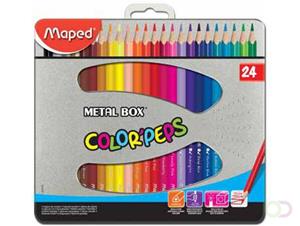 Maped Kleurpotlood  driehoekig color'peps 24 potloden