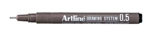 Artline Fineliner  zwart 0.05mm