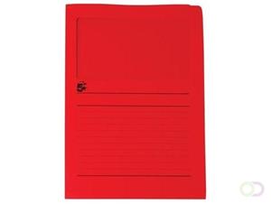 5Star  5 Star L-map met venster, rood, pak van 50