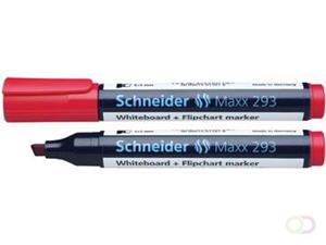 Schneider whiteboard + flipchart marker Maxx 293 rood