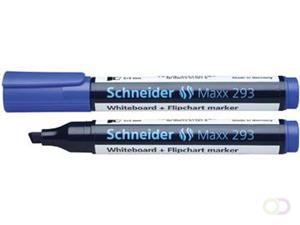 Schneider whiteboard + flipchart marker Maxx 293 blauw