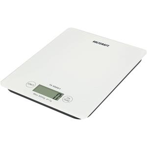 Voltcraft Briefwaage Wägebereich (max.) 5kg Ablesbarkeit 1g batteriebetrieben Weiß