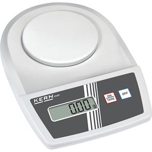 Kern EMB 500-1 Brievenweegschaal Weegbereik (max.) 0.5 kg Resolutie 0.1 g Werkt op het lichtnet, Werkt op batterijen Wit